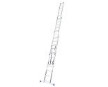 Aluminum three-section ladder TRIOMAX VIRASTAR 3x11 steps  Photo№6
