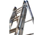 Aluminum three-section ladder TRIOMAX VIRASTAR 3x12 steps  Photo№1