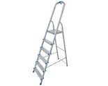 Aluminiowa drabina jednostronna 6 stopnie VIRASTAR NOVA  №2