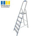 Aluminiowa drabina jednostronna 6 stopnie VIRASTAR NOVA  №39401