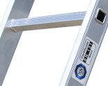 Aluminiowa jednoczęściowa drabina UNOMAX VIRASTAR 17 stopni  №1