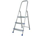 Aluminiowa drabina jednostronna 3 stopnie VIRASTAR NOVA  №0