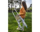 Aluminiowa drabina jednostronna 3 stopnie VIRASTAR NOVA  №12