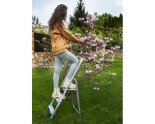 Aluminiowa drabina jednostronna 3 stopnie VIRASTAR NOVA  №15