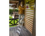Aluminiowa drabina jednostronna 4 stopnie VIRASTAR NOVA  №12