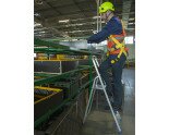 Aluminiowa drabina jednostronna 4 stopnie VIRASTAR NOVA  №17