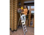 Aluminiowa drabina jednostronna 6 stopnie VIRASTAR NOVA  №12