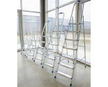 Aluminiowa drabina jednostronna 3 stopnie VIRASTAR NOVA  №6