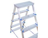 Dwustronna drabina aluminiowa VIRASTAR GORA 2x5 stopni  №0