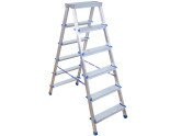 Dwustronna drabina aluminiowa VIRASTAR GORA 2x6 stopni  №1