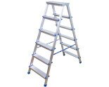 Dwustronna drabina aluminiowa VIRASTAR GORA 2x6 stopni  №0