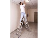 Dwustronna drabina aluminiowa VIRASTAR GORA 2x7  №1