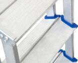 Dwustronna drabina aluminiowa VIRASTAR GORA 2x3 stopnie  №9