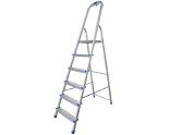 Aluminiowa drabina jednostronna 6 stopnie VIRASTAR NOVA  №1