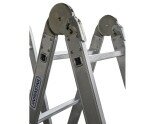 Hinged stepladder VIRASTAR ACROBAT 4x4 steps  Photo№0