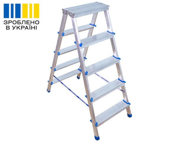 Dwustronna drabina aluminiowa VIRASTAR GORA 2x5 stopni