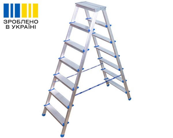 Dwustronna drabina aluminiowa VIRASTAR GORA 2x7