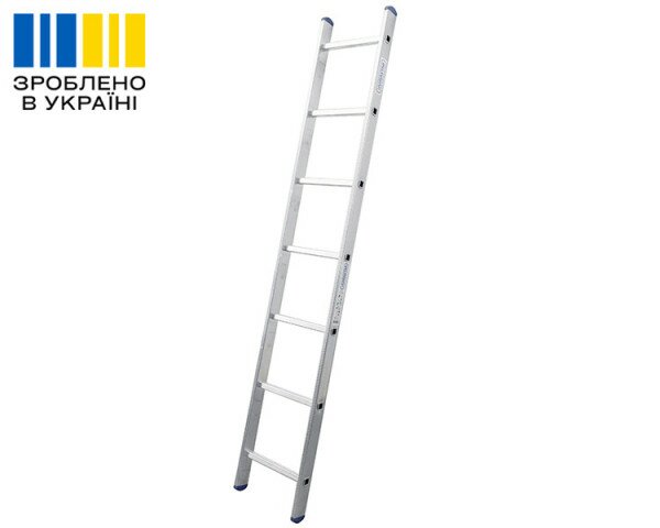 Aluminiowa jednoczęściowa drabina UNOMAX VIRASTAR 7 stopni